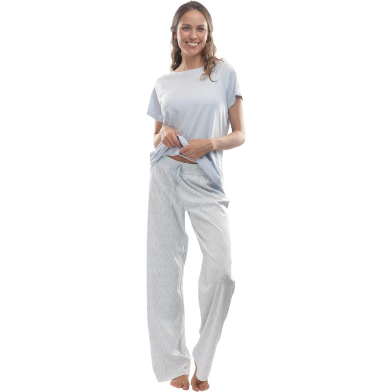 jijamas Incredibly Soft Pima Cotton Women's Pajamas Set - The