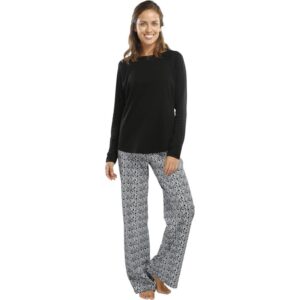 jijamas Incredibly Soft Pima Cotton Women's Pajamas Set - The